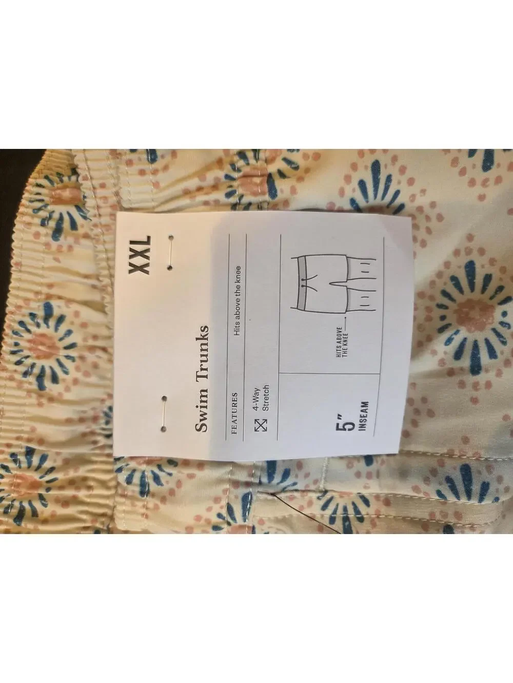 Goodfellow 2x - Men's Printed Swim Shorts